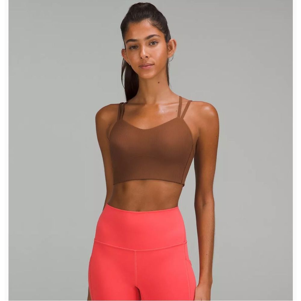 Lululemon Like a Cloud Long Line Bra B (fits A/B cup) Ribbed